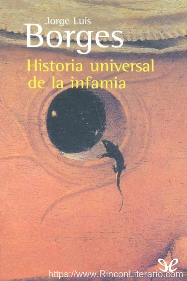 Historia universal de la infamia