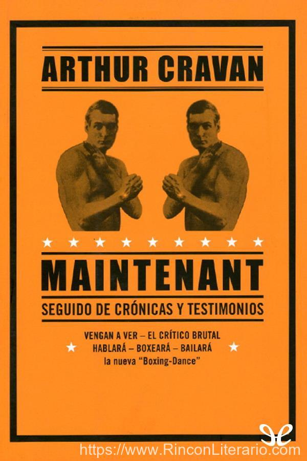 Maintenant