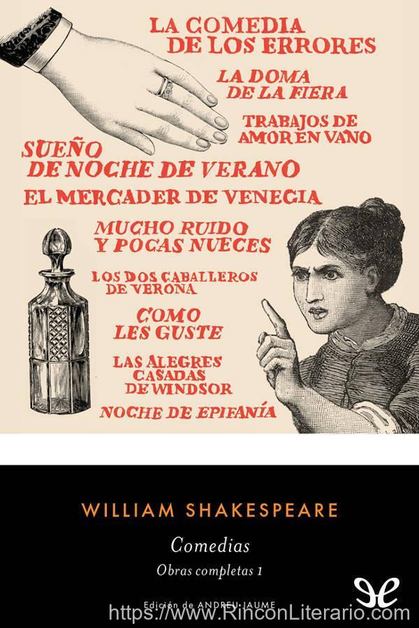 Comedias (Obra completa Shakespeare 1)
