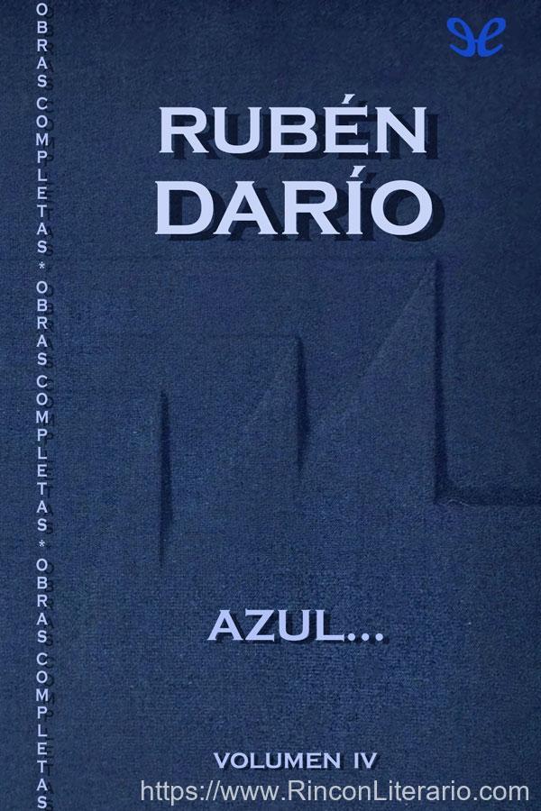 Azul... / Cantos de vida y esperanza: Edición de Álvaro Salvador. Guía de lectura de Antonio Cerrada