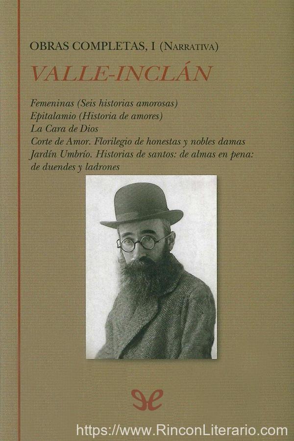 Obras completas, I (Narrativa)