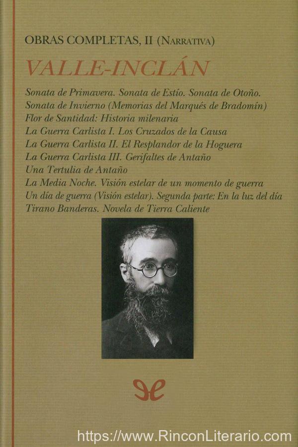 Obras completas, II (Narrativa)