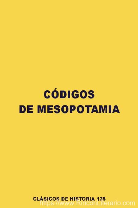 Códigos de Mesopotamia