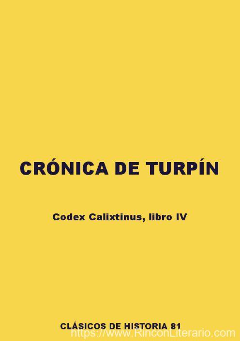 Crónica de Turpín (Códice Calixtino, libro IV)