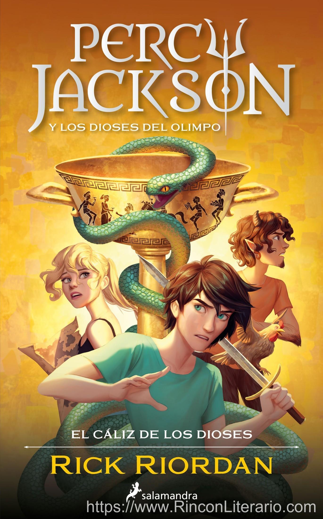 Percy Jackson y el cáliz de los dioses (Percy Jackson y los dioses del Olimpo 6)