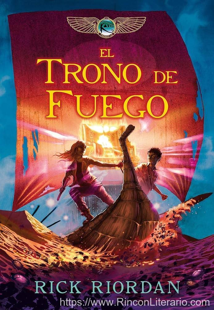 El trono de fuego (Las crónicas de los Kane [cómic] 2)
