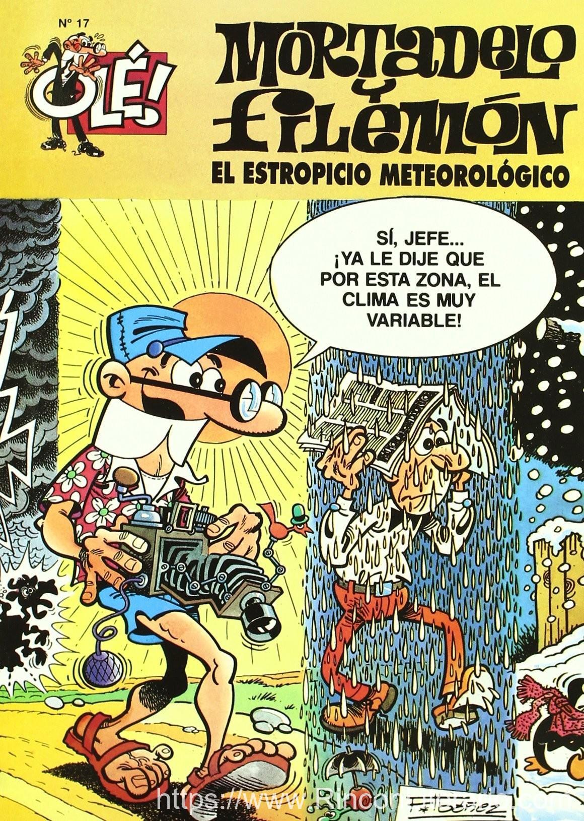 El estropicio meteorológico (Olé! Mortadelo 17)