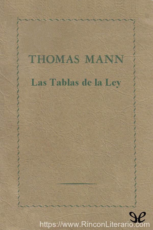 Las Tablas de la Ley