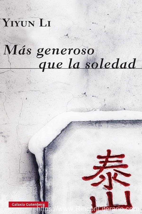 Más generoso que la soledad